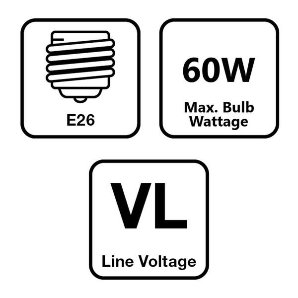 PRIVATE BRAND UNBRANDED 1-Light 12 In. Black Hardwired Transitional Outdoor Wall Light Lantern Porch Sconce With Clear Glass