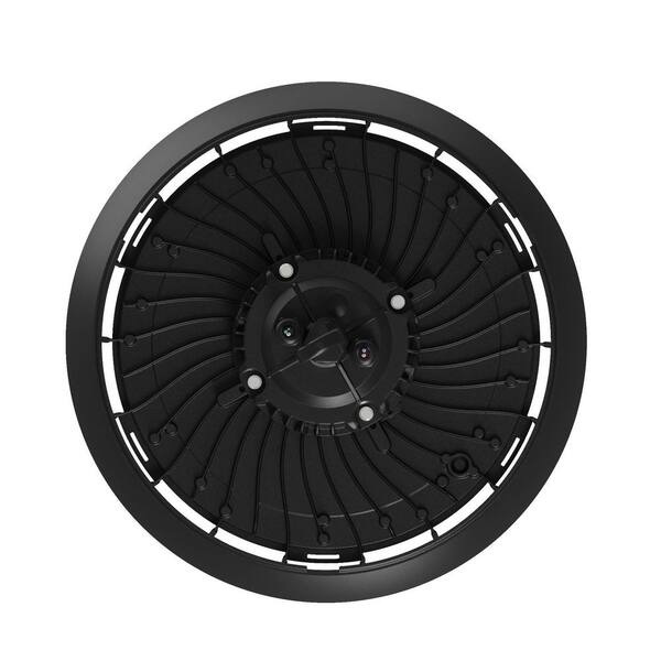 Commercial Electric 1-Pack 14 In. Black Integrated LED Dimmable High Bay Light At 30000 Lumens 5000K Daylight