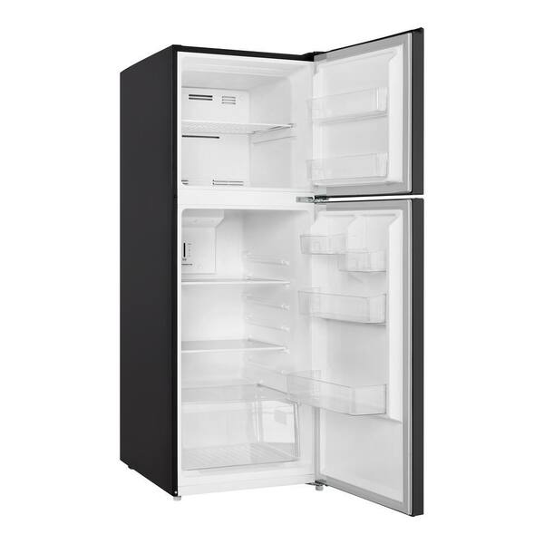 Vissani 10.1 Cu. Ft. Top Freezer Refrigerator In Black