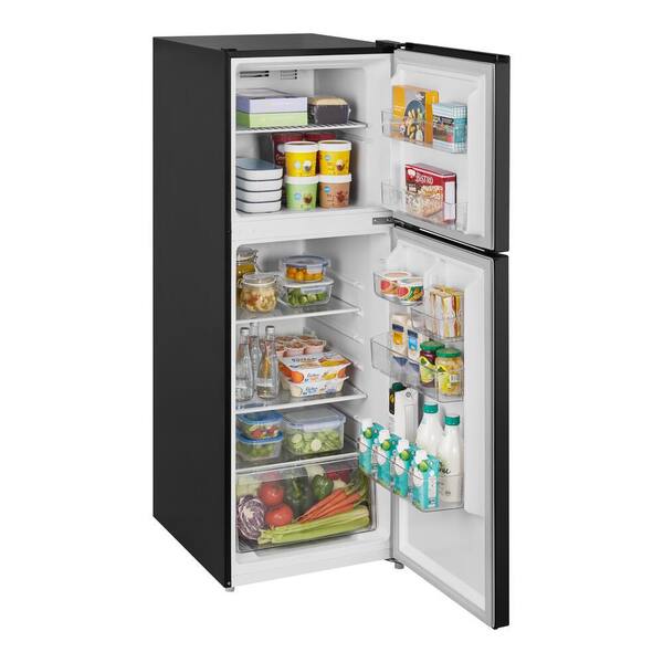Vissani 10.1 Cu. Ft. Top Freezer Refrigerator In Black