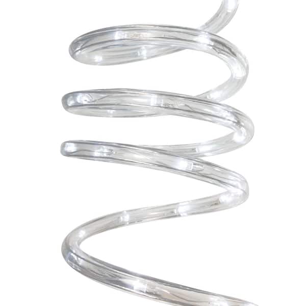 Brite Star 12 ft. 72-Light White Round Rope LED Light