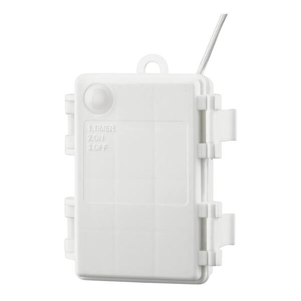 Home Accents Holiday 12 In. Battery Operated Twinkling LED Hanging Starburst Lights With Timer (3-Pack)