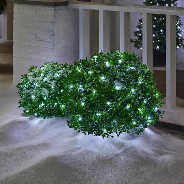 Home Accents Holiday 150 Count Cool White Mini LED Net Lights