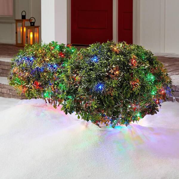 Home Accents Holiday 150 Count Multi-Colored Mini LED Net Lights