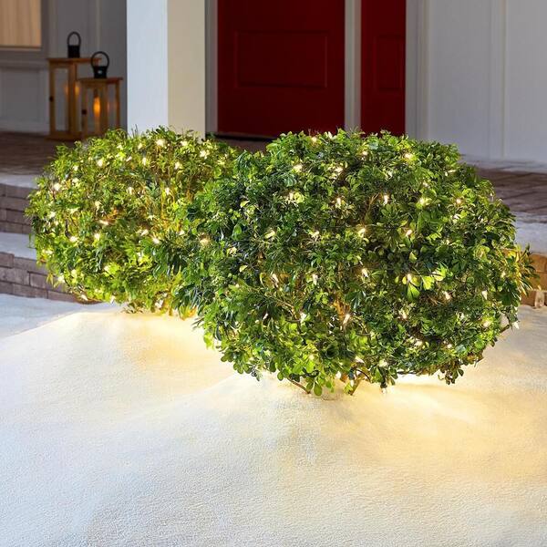 Home Accents Holiday 150 Count Warm White Steady Lit Mini LED Net Lights