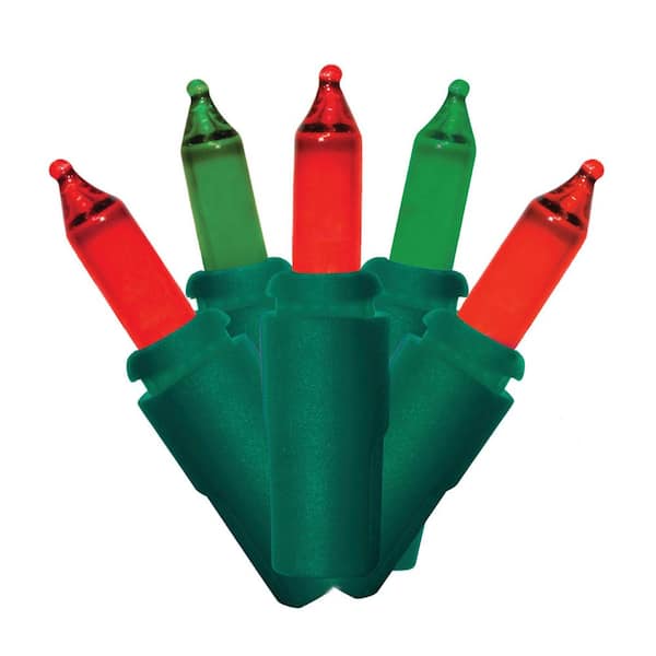 Brite Star 150-Lights 8 Function Chasing Lights Red/Green Green Wire