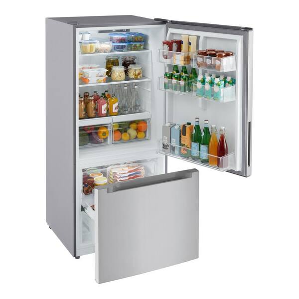 Vissani 18.7 Cu. Ft. Bottom Freezer Refrigerator In Stainless Steel