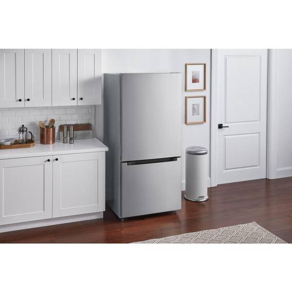 Vissani 18.7 Cu. Ft. Bottom Freezer Refrigerator In Stainless Steel