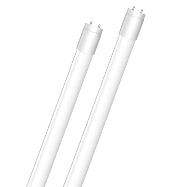 Feit Electric 18-Watt 4 ft. T8/T12 G13 Type B Ballast Bypass Linear LED Tube Light Bulb Selectable White (2-Pack)