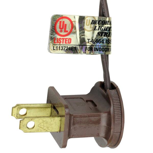 Northlight 2 Ft. X 8 Ft. Clear Mini Net Style Tree Trunk Wrap Christmas Lights With Brown Wire