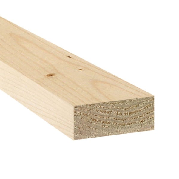 Unbranded 2 in. x 4 in. x 10 ft. #2 Premium Grade SPF Dimensional Lumber