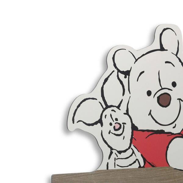 Disney 20 In. Yard Stake Tan Weather-Resistant Metal Pooh Hundred Acre Wood