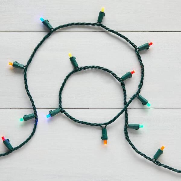 Home Accents Holiday 200 Count Multi-Colored Dome LED Lights