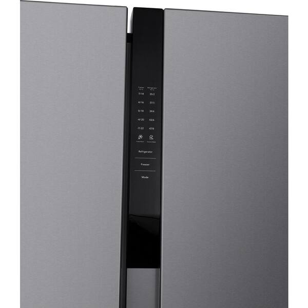 Frigidaire 21.4 Cu. Ft. Garage Ready Counter Depth Side-By-Side Refrigerator In Fingerprint-Resistant Stainless Look
