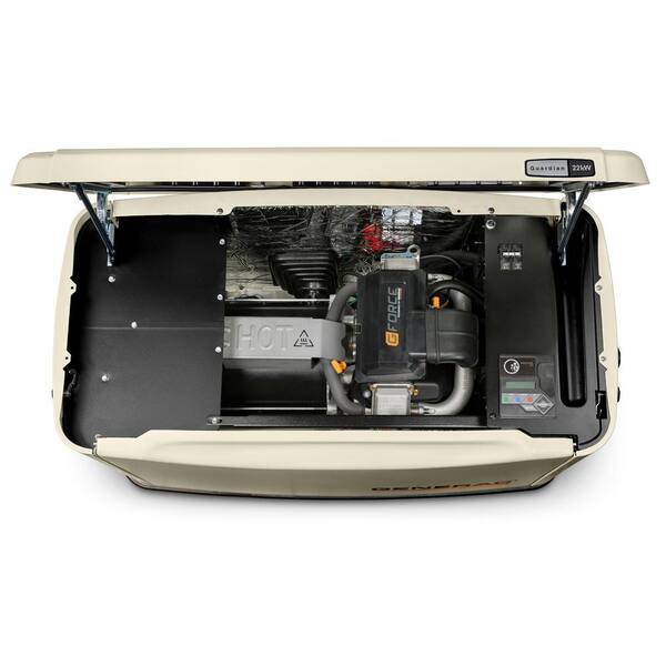 Generac 22 000 Watt - Dual Fuel Air- Cooled Whole House Home Standby Generator Smart Home Monitoring & 200-AMP Transfer Switch