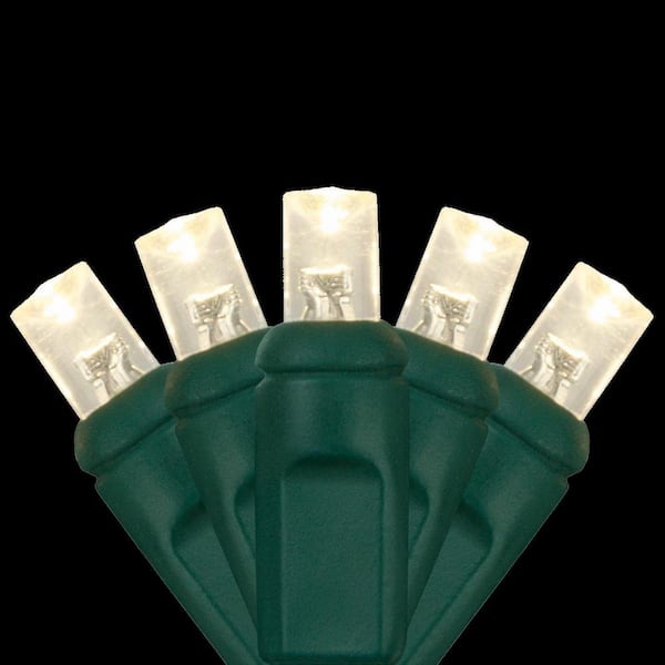 Wintergreen Lighting 24 ft. 70-Light Warm White 5 mm LED Mini Light Set