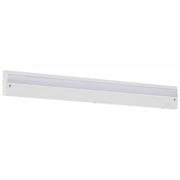 PRIVATE BRAND UNBRANDED 24 in. Hardwired White Integrated LED Under Cabinet Light