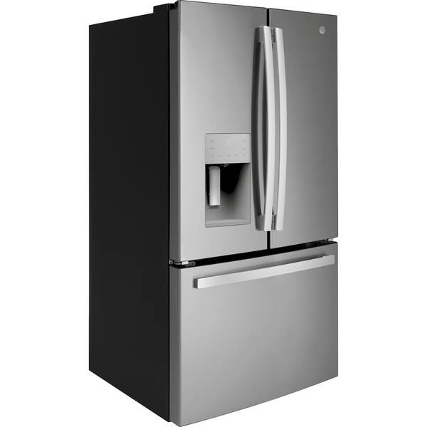 GE 25.6 Cu. Ft. French Door Refrigerator In Fingerprint Resistant Stainless Steel ENERGY STAR