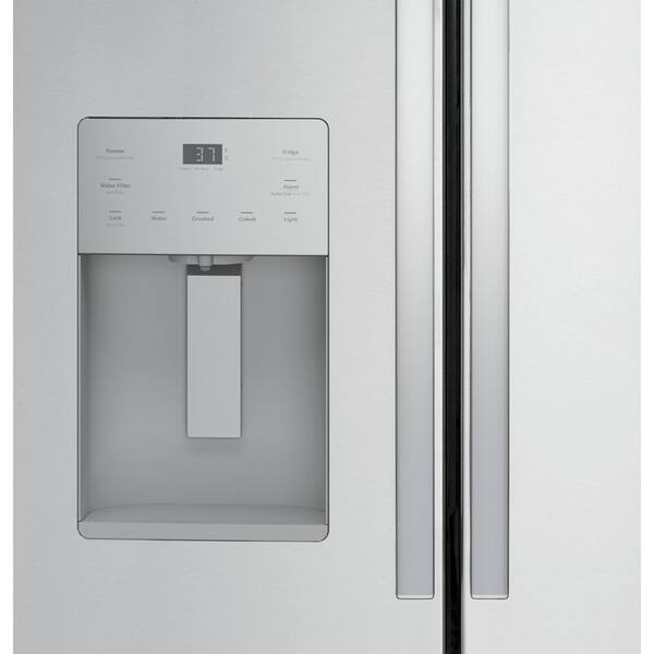 GE 25.6 Cu. Ft. French Door Refrigerator In Fingerprint Resistant Stainless Steel ENERGY STAR
