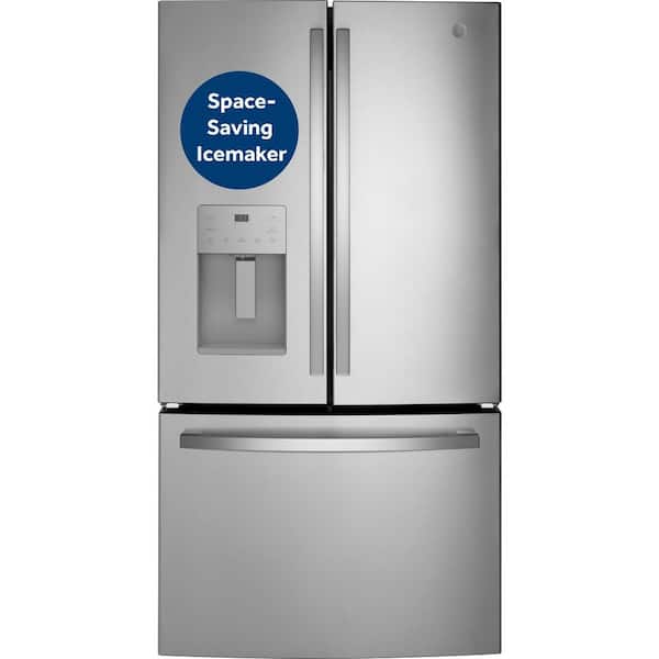 GE 25.6 cu. ft. French Door Refrigerator in Fingerprint Resistant Stainless Steel ENERGY STAR