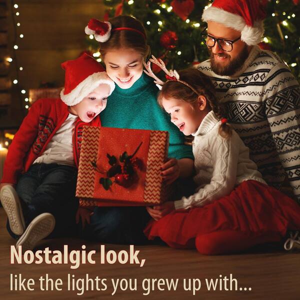 Brite Star 25 Ft. 25-Count Multi Christmas C9 Incandescent String Lights