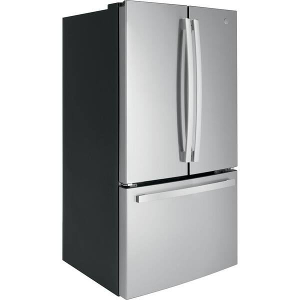 GE 27 Cu. Ft. French Door Refrigerator In Fingerprint Resistant Stainless With Internal Dispenser ENERGY STAR