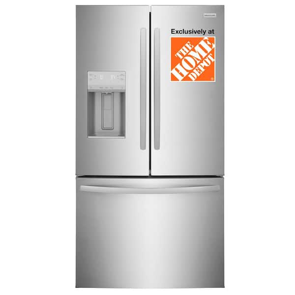 Frigidaire 28 Cu. Ft. Standard Depth French Door Refrigerator in Smudge-Proof Stainless Steel ENERGY STAR