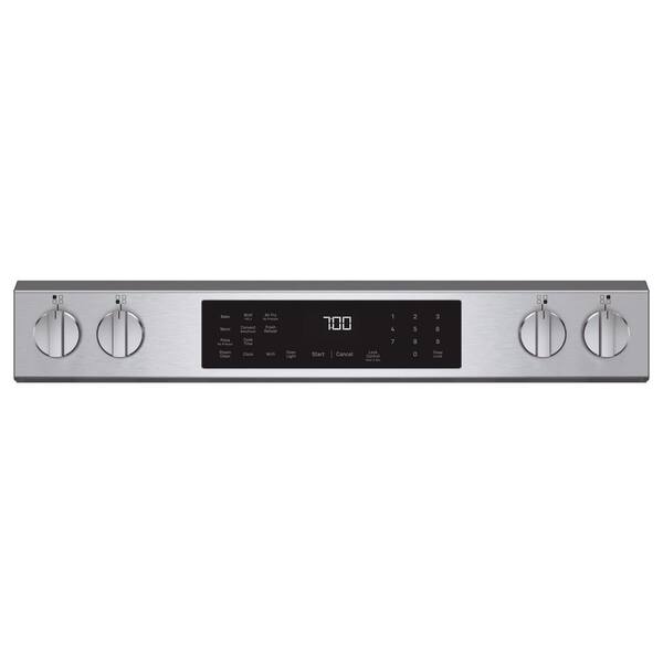 GE 30 In Smart Slide-In Induction And Convection Range With No Preheat Air Fry And EasyWash️ Oven Tray