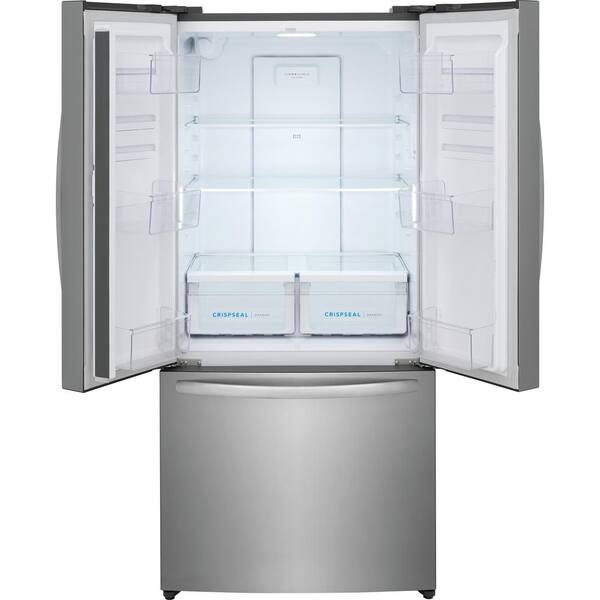Frigidaire 31.5 In. 18 Cu. Ft. Counter Depth French Door Refrigerator In Fingerprint-Resistant Stainless Look