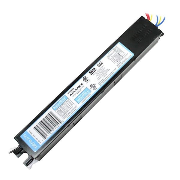 Philips Advance 32-Watt (F32T12) 3 or 4 Lamp T8 4 ft. 120/277V Instant Start Electronic Fluorescent Replacement Ballast (IOPA4P32N)