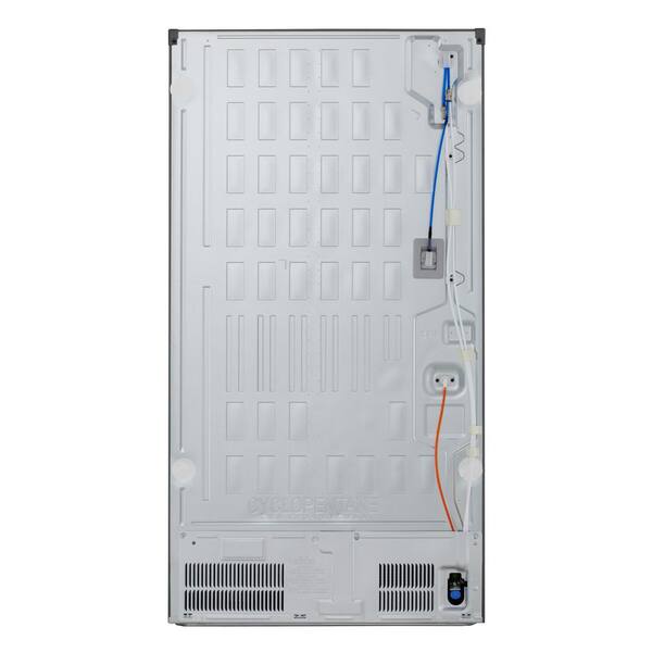 LG 36 In. 25 Cu. Ft. Counter-Depth MAX With Zero Clearance 3-Door French Door Refrigerator With Thin Door Design