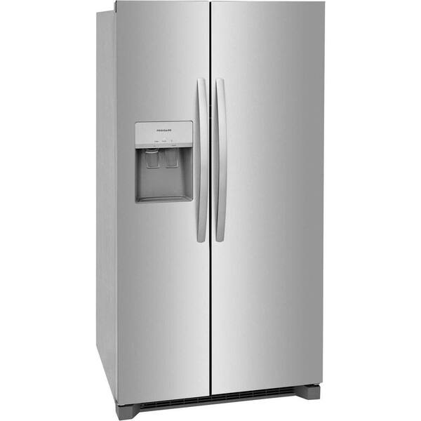 Frigidaire 36 In. 26 Cu. Ft. Standard Depth Side By Side Refrigerator In Stainless Steel