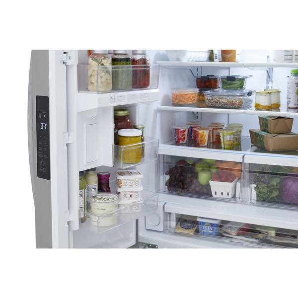 Frigidaire 36 In 29 Cu. Ft. Standard Depth French Door Refrigerator In Smudge-Proof Stainless Steel With Internal Water Dispenser