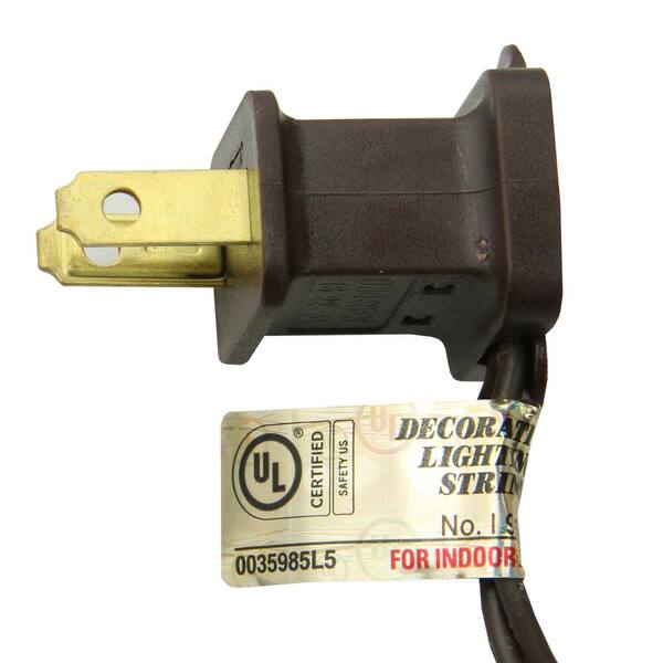 Northlight 36-Light Clear Incandescent Chili Pepper Cluster Christmas Lights With Brown Wire