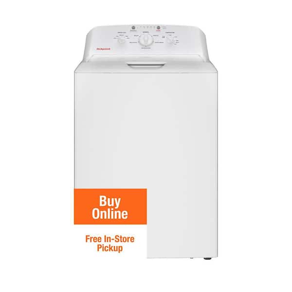 Hotpoint 4.0 cu.ft. Top Load Washer in White with Cold Plus and Water Level Control