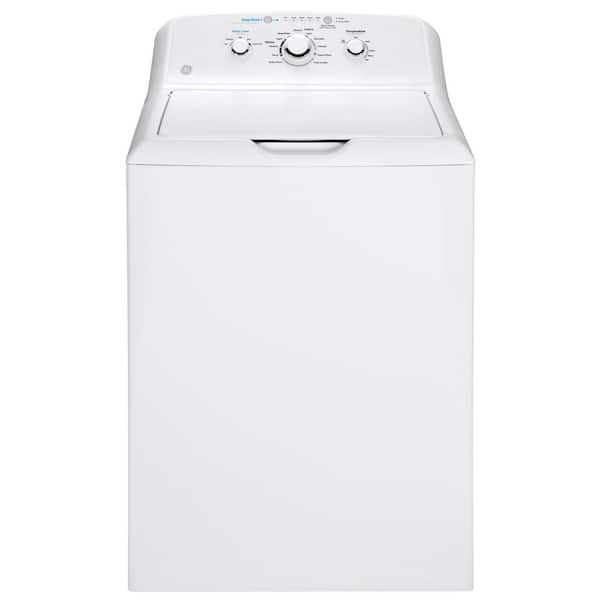 GE 4.0 cu. ft. Top Load Washer in White with Stainless Steel Basket Heavy-Duty Agitator and Water Level Control