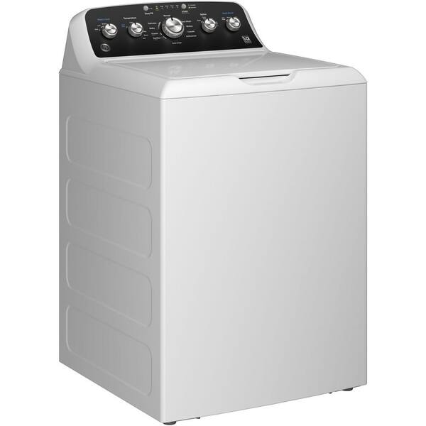 GE 4.5 Cu. Ft. Top Load Washer In White With Dual Action Agitator And Cold Plus Sanitize With Oxi