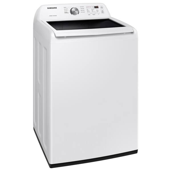 Samsung 4.5 Cu. Ft. Top Load Washer In White With Impeller And Vibration Reduction
