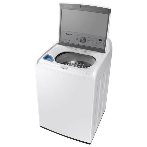Samsung 4.5 Cu. Ft. Top Load Washer In White With Impeller And Vibration Reduction