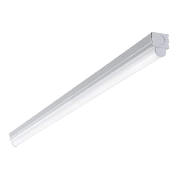 Metalux 4 ft. 1-Light Linear White Integrated LED Ceiling Strip Light with 2100 Lumens 4000K
