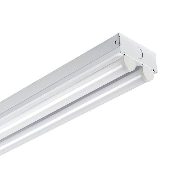 Metalux 4 Ft. 2-Light Linear White Integrated LED Ceiling Strip Light With 4200 Lumens 4000K