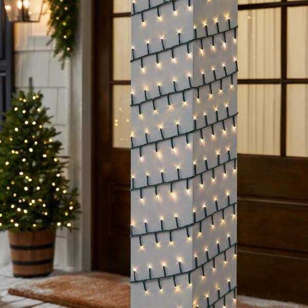 Home Accents Holiday 400 Count Grand Duchess Color Changing Warm White To Multi-Colored Twinkling Steady Lit Micro LED Lights