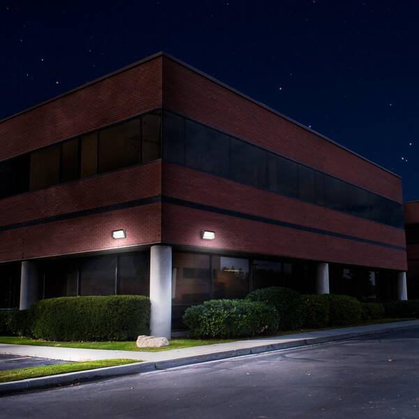 Feit Electric 4000/6000/8000 Lumens Select Integrated LED Selectable 5CCT Bronze Dusk To Dawn Commercial Wall Pack Light