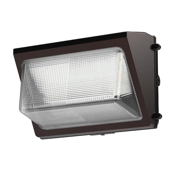 Feit Electric 4000/6000/8000 Lumens Select Integrated LED Selectable 5CCT Bronze Dusk to Dawn Commercial Wall Pack Light
