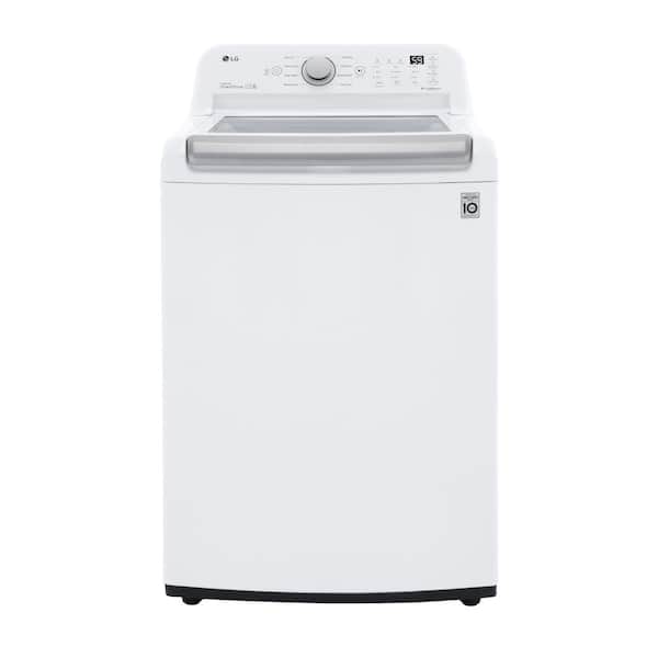 LG 5.0 cu. ft. Top Load Washer in White with Impeller NeverRust Drum and TurboDrum Technology