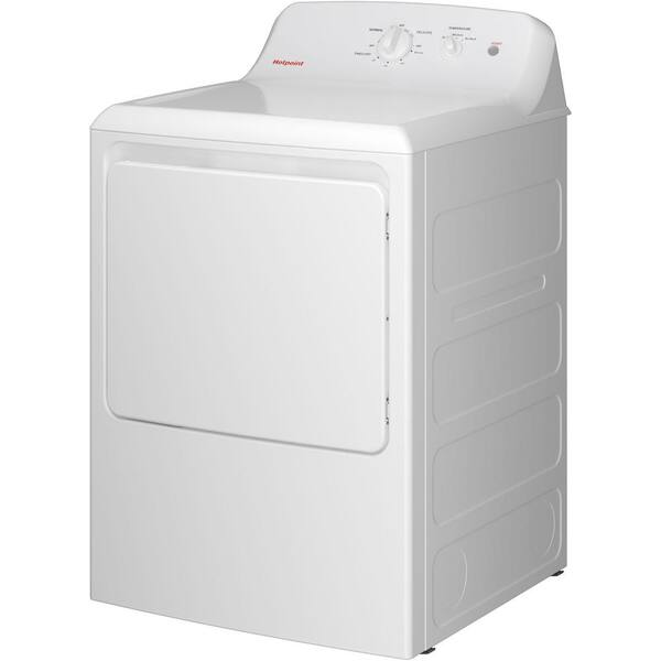 Hotpoint 6.2 Cu. Ft. Vented Electric Dryer In White With Auto Dry