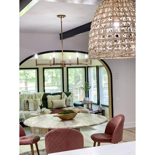 EcoSmart 60-Watt Equivalent B11 Dimmable Candelabra ENERGY STAR Clear Glass LED Vintage Edison Light Bulb Bright White (3-Pack)