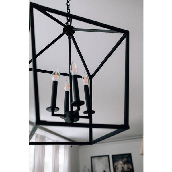 EcoSmart 60-Watt Equivalent B11 Dimmable E12 Candelabra ENERGY STAR Clear Glass LED Vintage Edison Light Bulb Soft White (3-Pack)