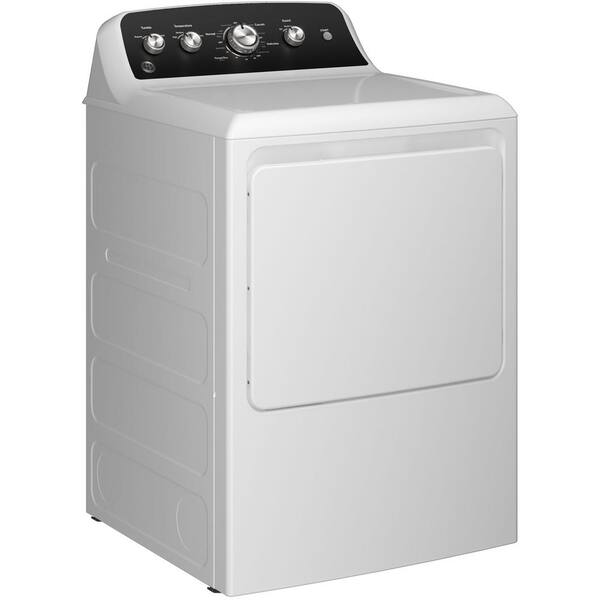 GE 7.2 Cu. Ft. Vented Electric Dryer In White With Auto Dry And Extended Tumble