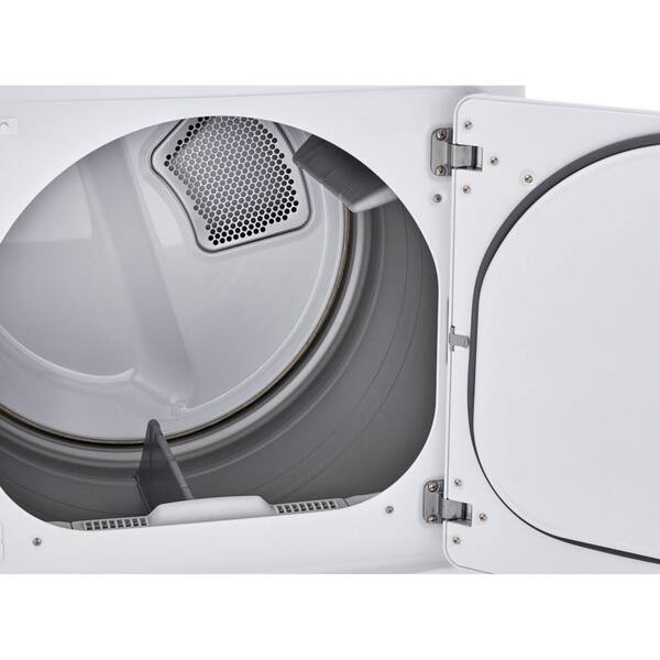 LG 7.3 Cu.Ft. Vented Electric Dryer In White With Sensor Dry Technology
